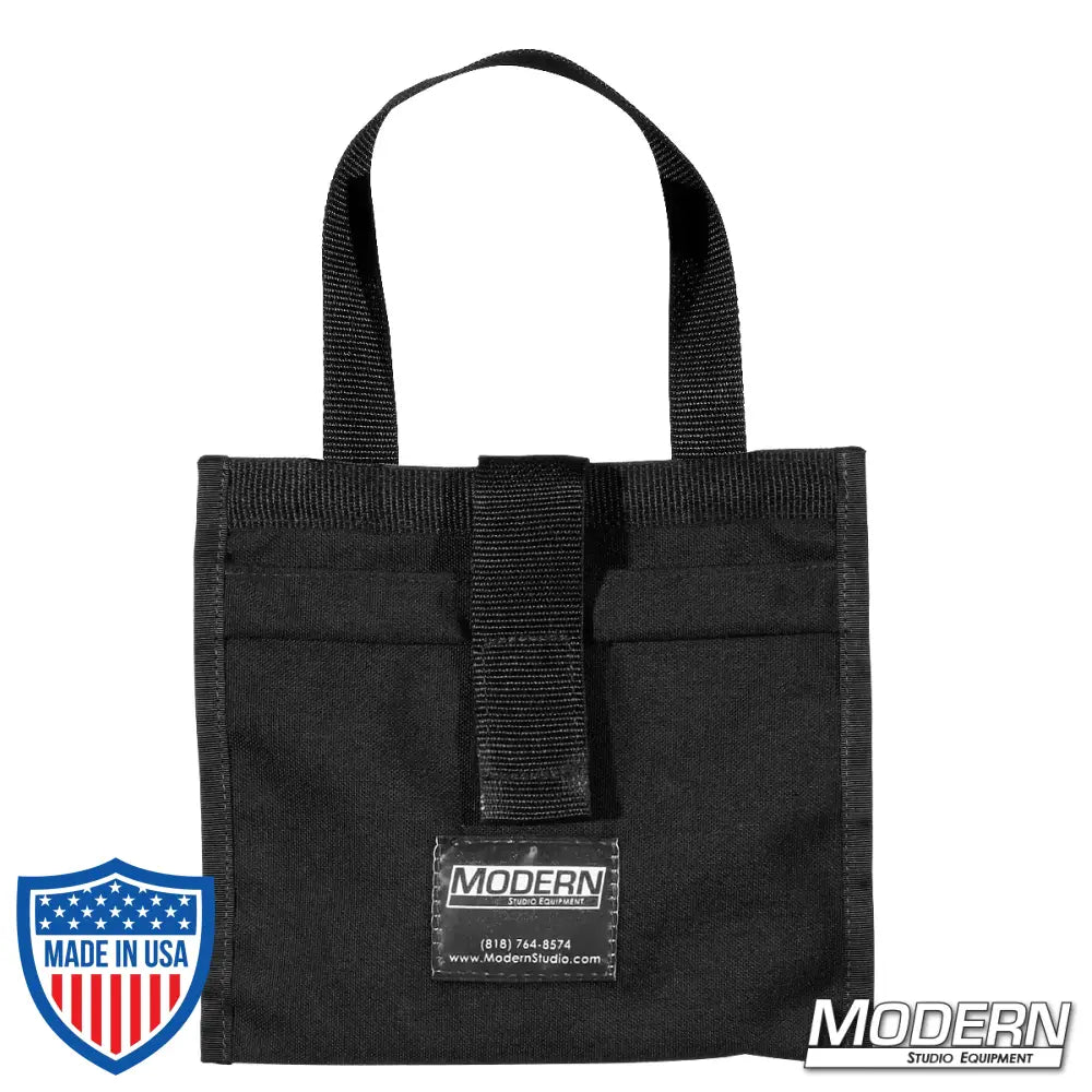 Modern Scrim Bag for 6-1/2-inch lighting scrims, made from durable Cordura 1000, perfect for film grip and rigging.