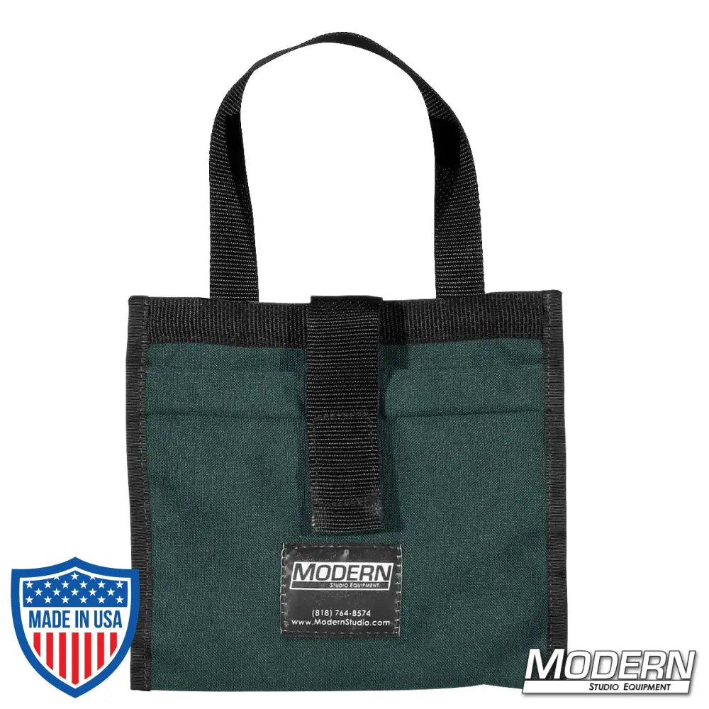 Modern Scrim Bag for 6-1/2", durable Cordura 1000 with stainless steel rod, ideal for organizing lighting scrims in film grip and rigging setups.