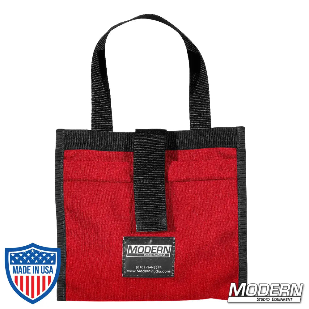 Modern Scrim Bag for 6-1/2" made of Cordura 1000 with a stainless steel rod, used for organizing film grip and rigging equipment.