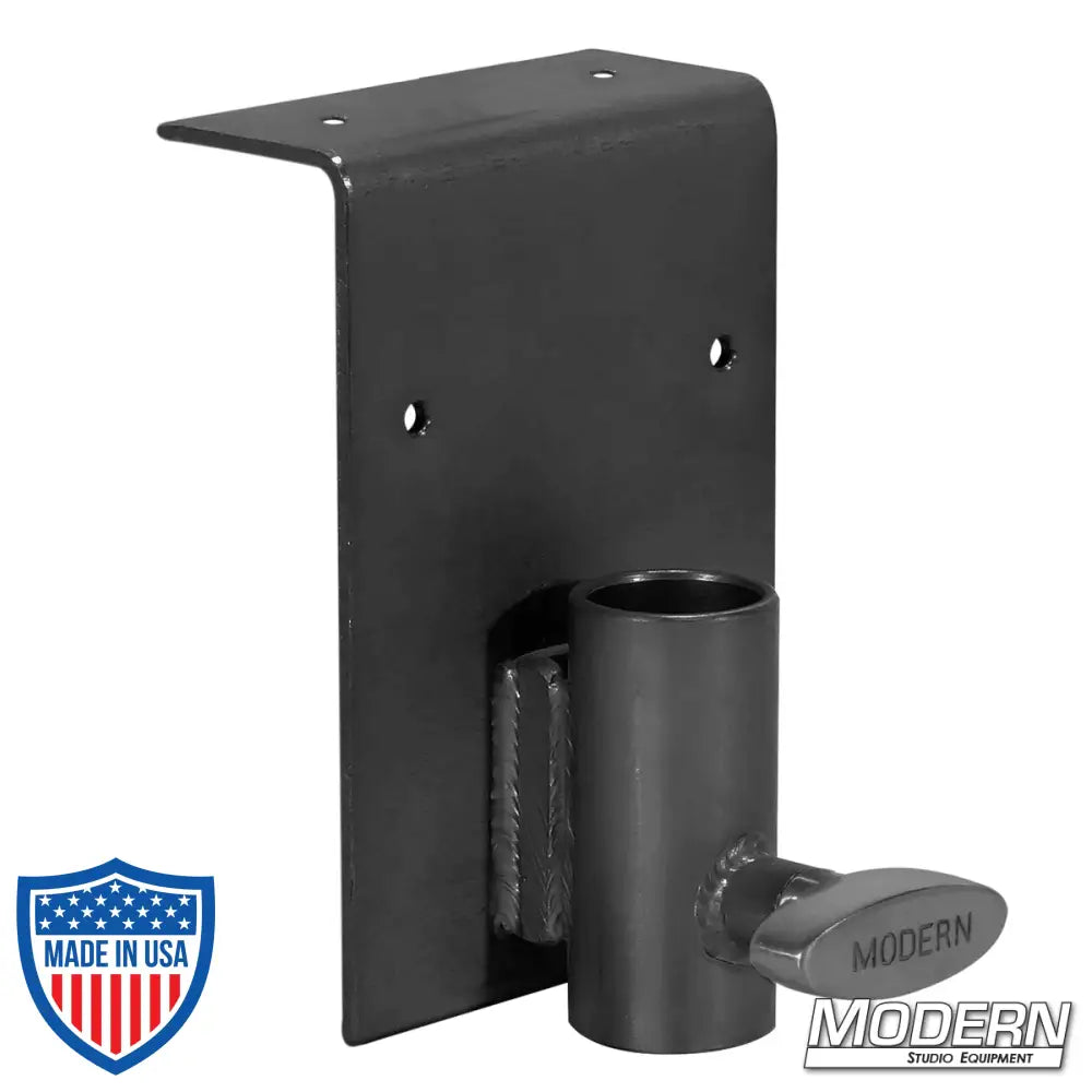 Set Wall Bracket Nail On Plate - Black Zinc