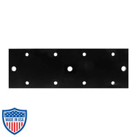 Spacer Plate for Track Hangers & Gridlocks with multiple holes, ideal for film grip rigging.