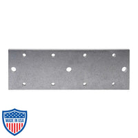 Spacer Plate for Track Hangers & Gridlocks for film grip and rigging, featuring multiple holes for chain or threaded rod attachment.