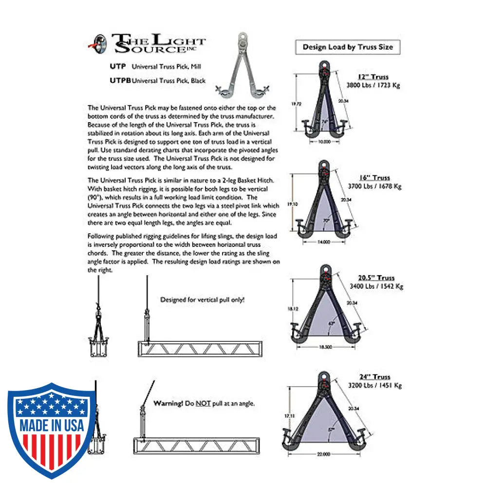 Universal Truss Pick Accessory