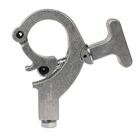 Versi-Clamp for truss rigging with quick release handle, ideal for film grip applications.