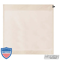 Unbleached Muslin Wag Flag for film grip rigging, off white cotton material for bounce or heavy diffusion with stainless steel frame