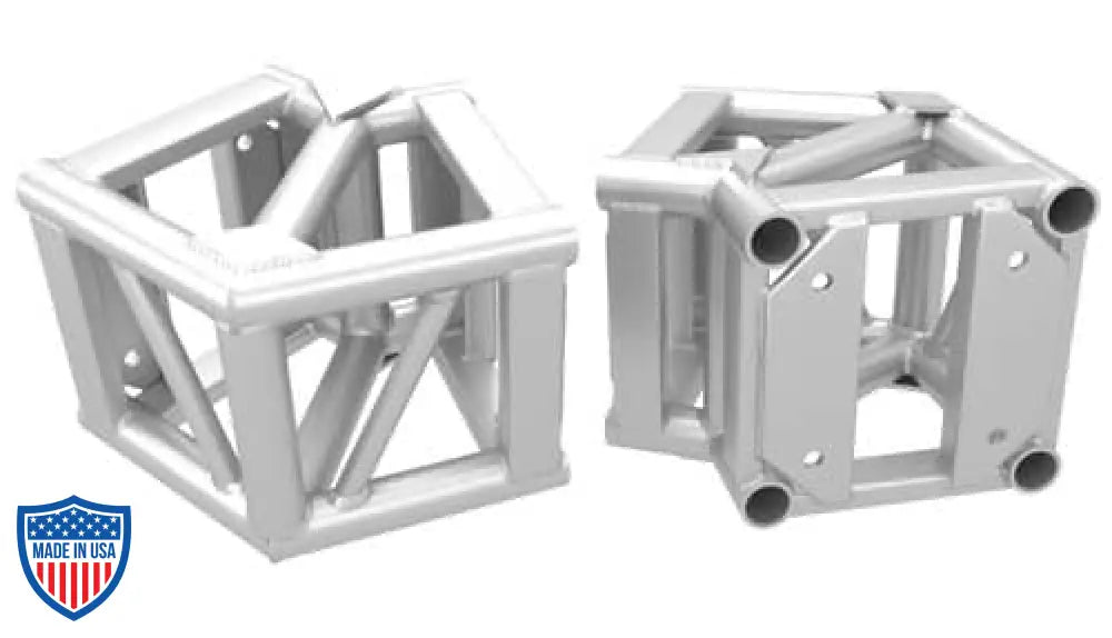 12x18 Bolt Plate Wedge Block by Xtreme Structures and Fabrication for film grip rigging and truss connections in box and triangle configurations