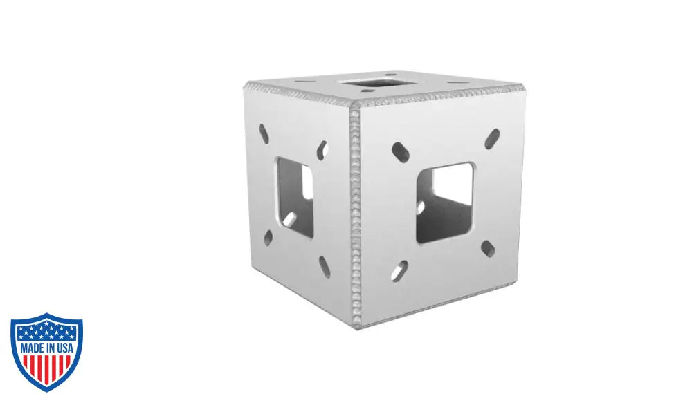 Xsf 12-Inch X Bolt Plate Corner Block