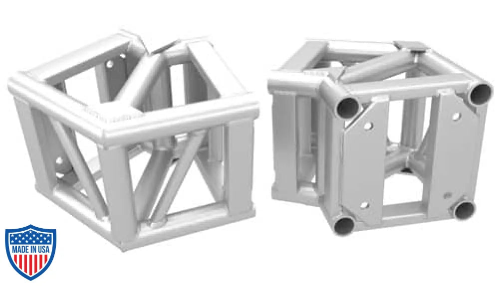 XSF 12-inch x 12-inch Bolt Plate Wedges for film grip rigging in truss structures