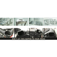 Xsf 12" X Bolt Plate Corner Block