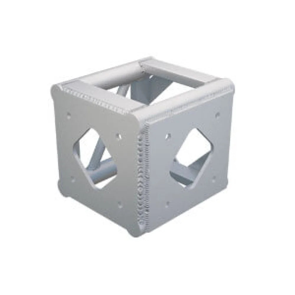 XSF 18" x 12" Bolt Plate Corner Block for film, grip, and rigging with steel bolts, AWS certified fabrication, and optional coating.