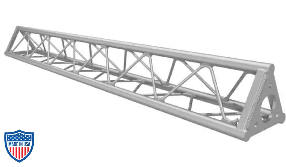 20.5-inch Bolt Plate Utility Triangle Truss with 1/8” wall thickness, available in various lengths, ideal for film grip and rigging.