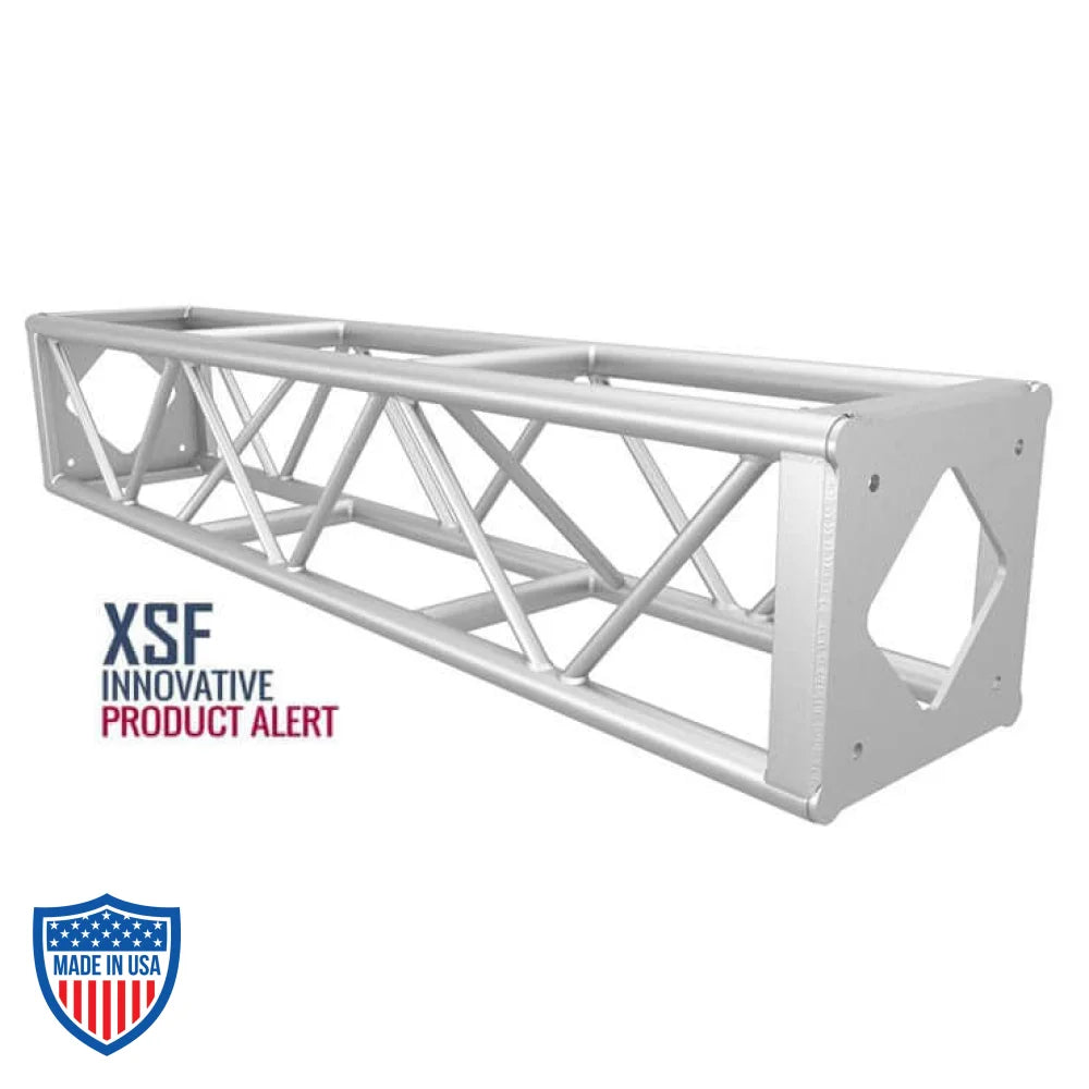 XSF 20.5" x 20.5" Protective Bolt Plate Utility Truss for film grip and rigging applications, aluminum and customizable lengths.