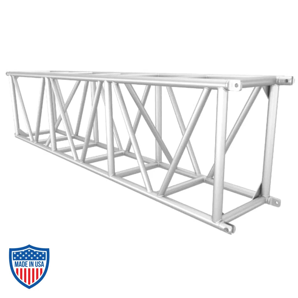 30" x 20.5" aluminum utility truss with aluminum fork end connections, standard and custom lengths, for film, grip, and rigging applications.
