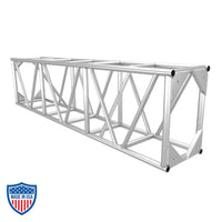 XSF 30x20.5" aluminum utility truss with steel fork end connections for film grip rigging και building stages.