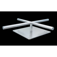 XSF Truss T-Topper lighting mount for film grip and rigging equipment, shown in aluminum construction against a black background