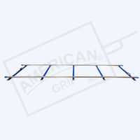 American Round Straight Track for film grip rigging, providing stable and precise camera movements.