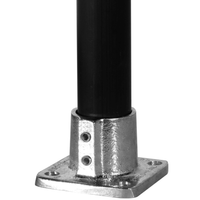 Hollaender® 1-1/4-inch Square Floor Flange Speed-Rail® Fitting #45-7