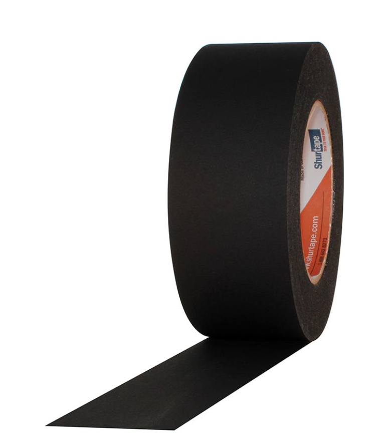 Shurtape® Photo Black Paper Tape Regular Core
