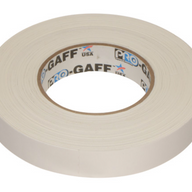 Pro Tapes® 1-inch White Pro Gaff®