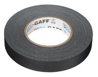 Pro Tapes 1-inch Black Pro Gaff Tape