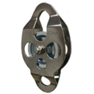 CMI 2-3/8-inch Split Stainless Side Aluminum Sheave Pulley with Becket RP105
