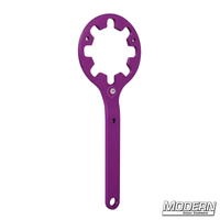 Mitchell Castlenut Wrench for film grip and rigging in purple color