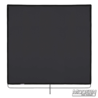 40-inch x 40-inch black artificial silk scrim for film grip and rigging equipment