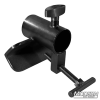 Candlestick Clamp for 1-1/2-inch Speed-Rail® - Black Zinc, ideal for film grip and rigging equipment.