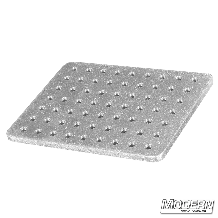 Aluminum Cheese Plate 7-1/2"x10"x3/8" for film grip and rigging