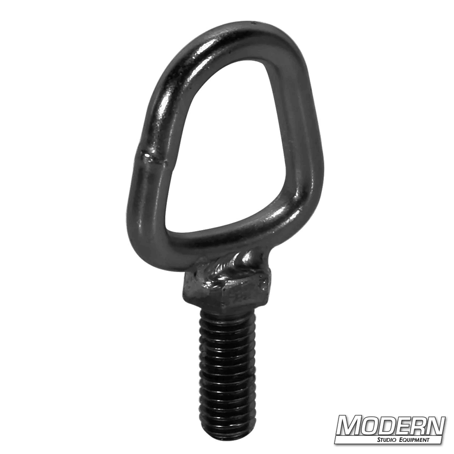 D-Ring to 3/8-inch Male Thread in Black Zinc for Film Grip and Rigging