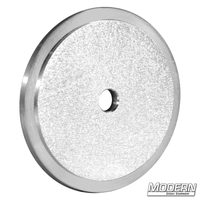 Aluminum washer with step (3/8-inch) for film grip and rigging, used as a spacer for the mitchell.