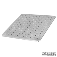 12x12x3/8-inch Aluminum Cheese Plate for film grip and rigging systems