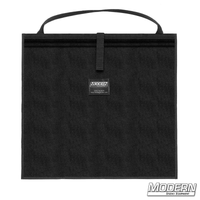 Modern Scrim Bag for 18-1/2" made of Cordura 1000 with stainless steel rod, perfect for organizing lighting scrims in film rigging and grip.