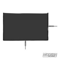 Flex Scrim 12" x 20" with 304 military-grade stainless open-end frame for film grip and rigging.