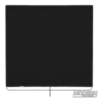 Black heat cloth with stainless frame for film grip rigging by Modern Studio Equipment.