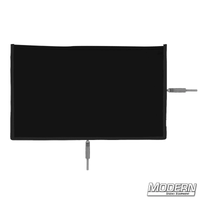 Flex Scrim 12" x 20" with military-grade stainless open-end frames for film grip rigging.