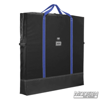 Black Flag Bag (36" x 36") with blue handles for film grip rigging by Modern Studio Equipment