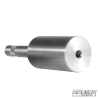 Aluminum Speed-Rail® Starter for 1-1/4-inch with 5/8-inch Baby Pin for vehicle rigging in film grip applications