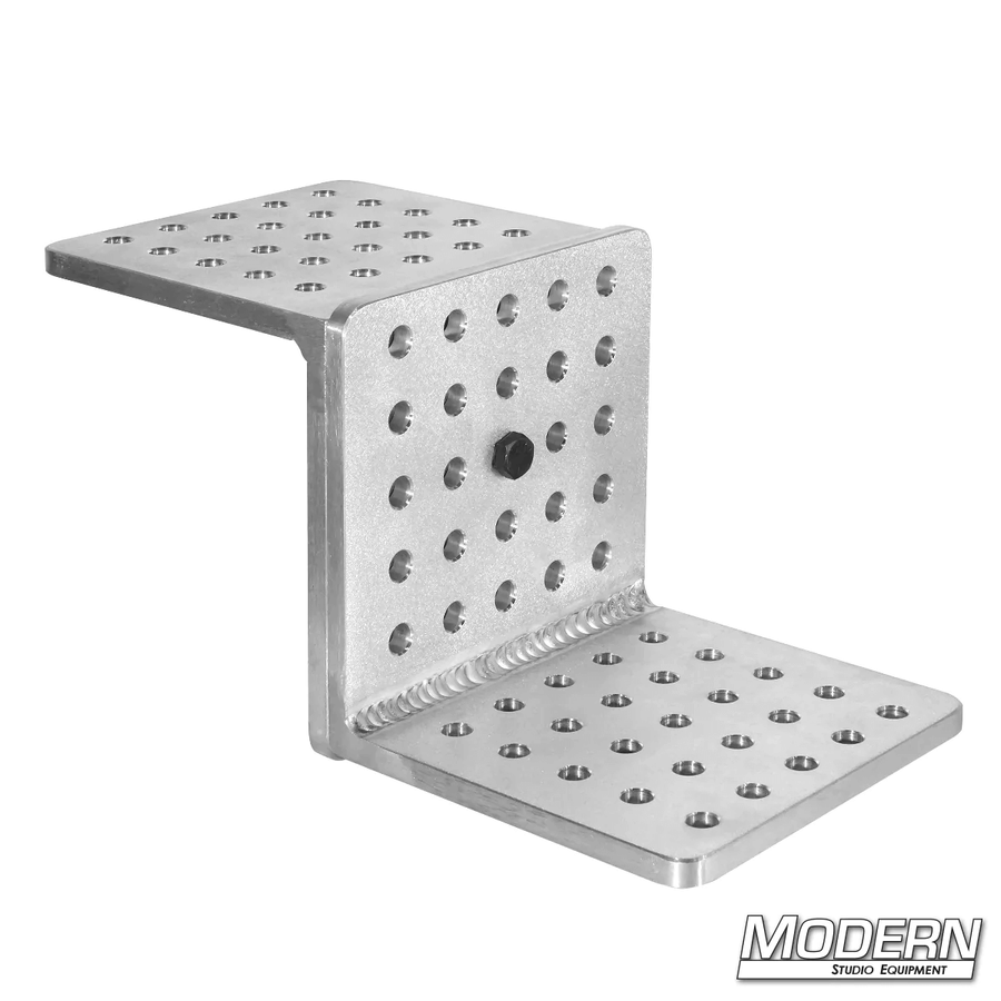 Mini Double Swivel Cheese L-Plate 6-inch for camera mounting, made from 6061 aluminum, ideal for film grip and rigging tasks