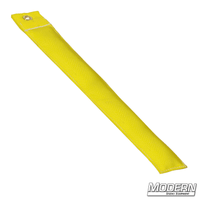 Modern's 12-inch yellow marker made of Cordura 1000 for film grip rigging, durable and weighted to stay in position.