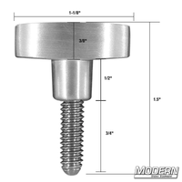 T-Handle (1/4-20-inch) - Modern Branded