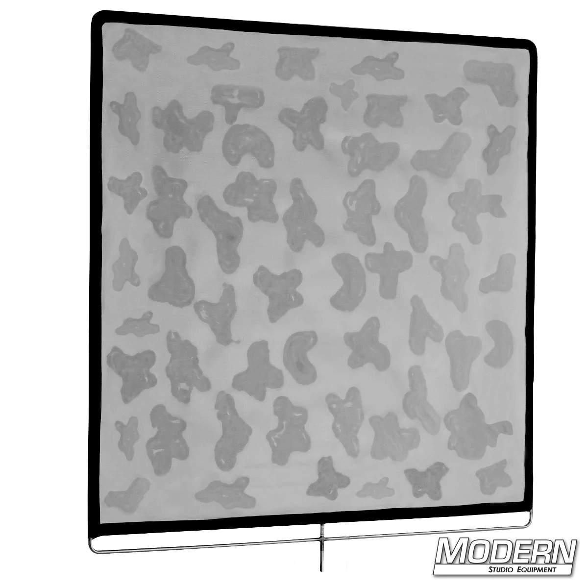 Celo Cucoloris screen glass with cucoloris pattern designed for film grip and rigging, creating shadow patterns on backgrounds or subjects.