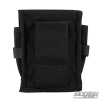 Black cordura utility pouch for film grip and rigging work