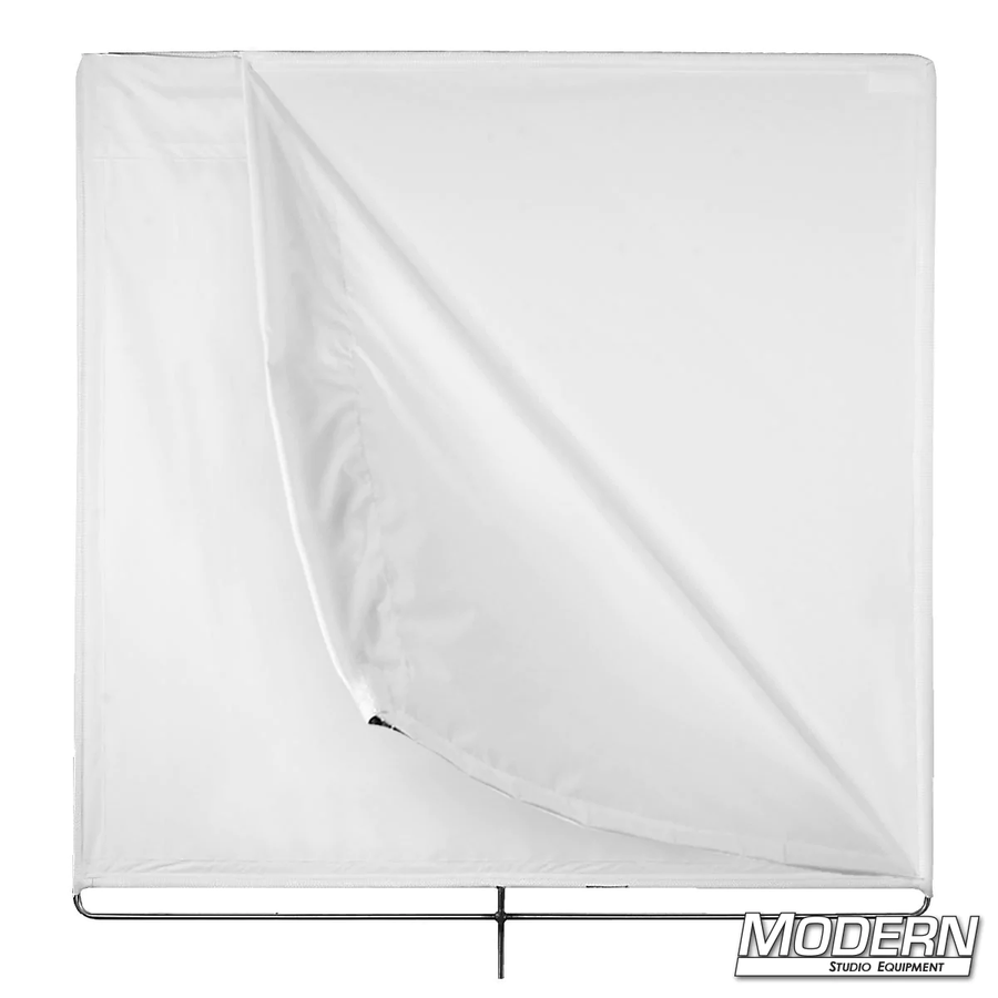 48-inch x 48-inch Bleached Muslin Floppy - Opens To 48-inch x 96-inch