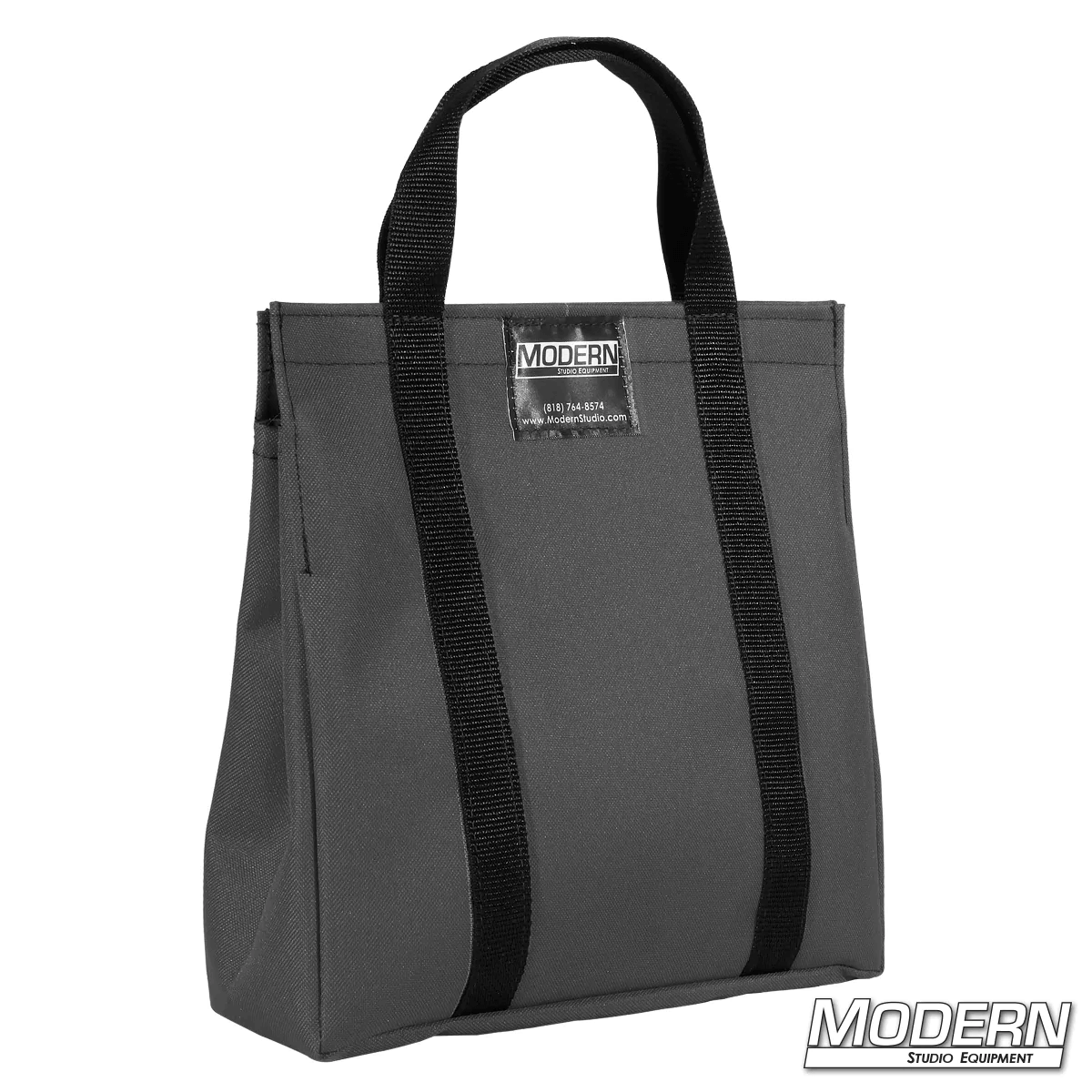 Black Cordura 1000 bag with velcro closure designed for film grip rigging, suitable for 8'x8' or 12'x12' frames.