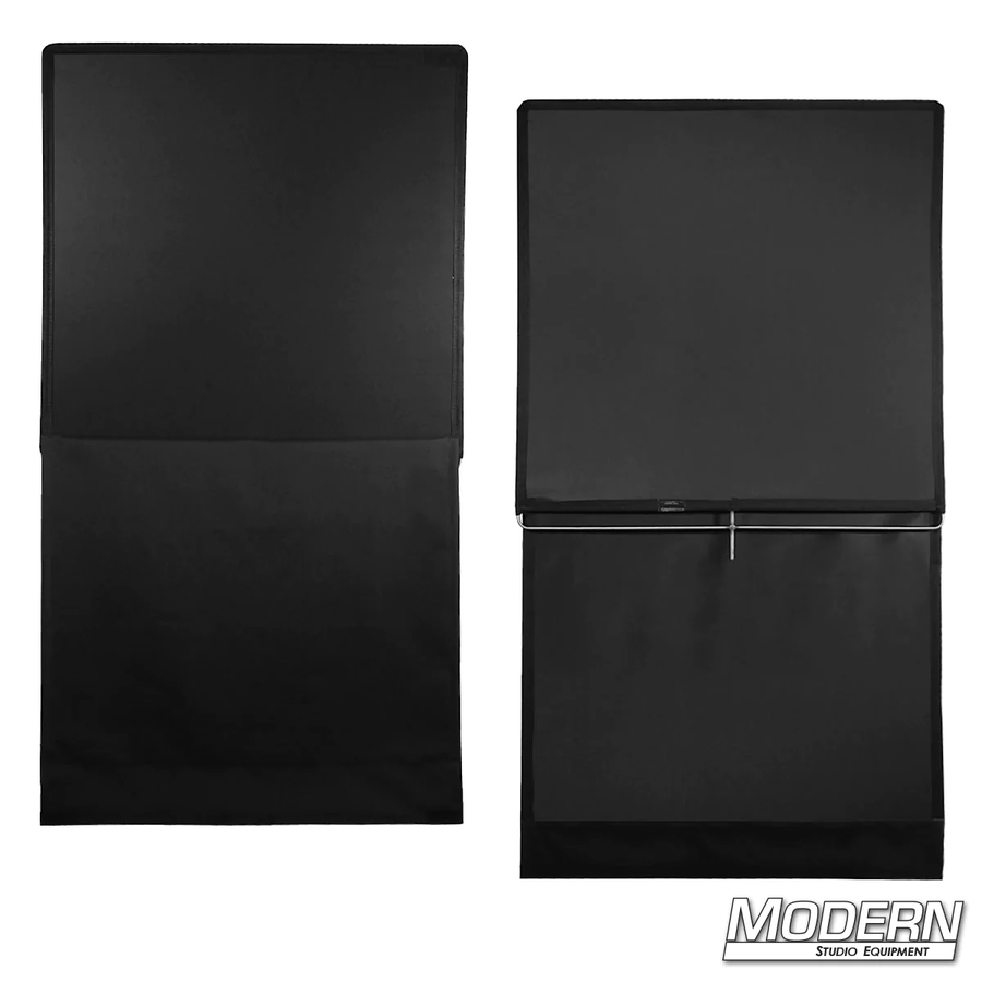 40-inch x 40-inch Black Underwater Floppy