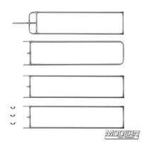 Modular Wag Flag Frame made from military grade 304 stainless steel for film grip and rigging, 4', 6', or 8' versatile travel-friendly design