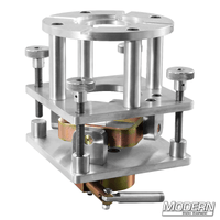 Modern bazooka 4-way leveling head for film grip and rigging