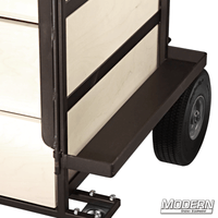 Large Grip Cart with slide out drawers and caster wheels, ideal for organizing and transporting film grip and rigging equipment