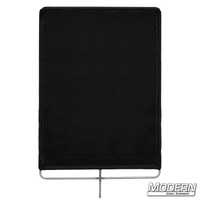 Black heat cloth with stainless frame for film grip rigging in Modern Studio Equipment.